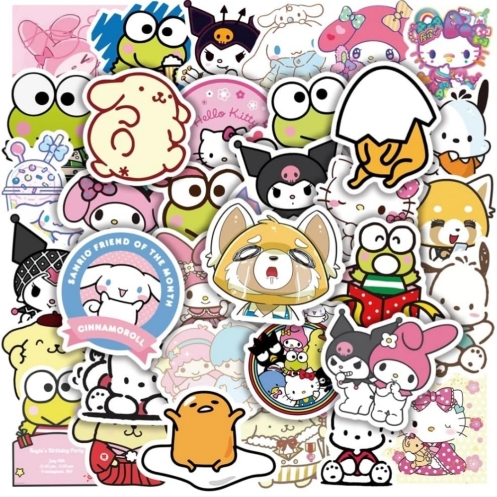 Sanrio Character Sticker Set - Multicolor - Picture 2 of 6